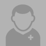 icône gris d'un profil homme médecin
