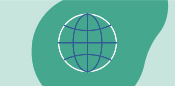 icône vert internet