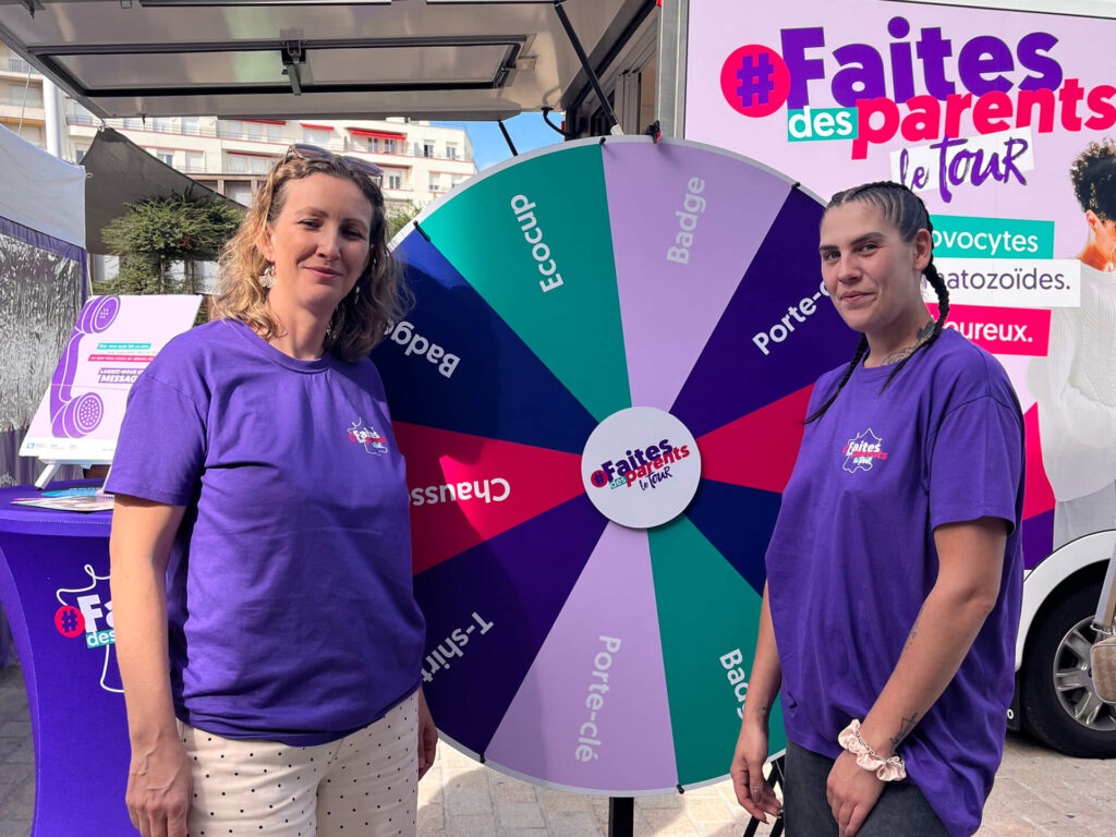 Photo prise lors de l'évènement Bus Tour organisé par l'Agence de la biomédecine à Limoges le 2 octobre 2026