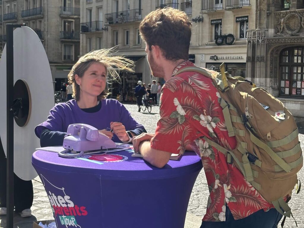 Photo prise lors de l'évènement Bus Tour organisé par l'Agence de la biomédecine à Rouen le 16 septembre 2026
